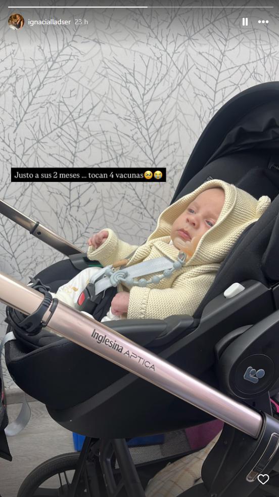 Daniela Ignacia Lladser muestra a su hijo junto a Pedro Lladser | Instagram