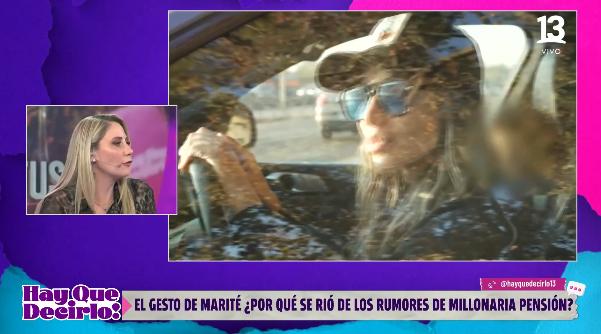 La verdad tras la pensión de Arturo Vidal a Marité Matus.