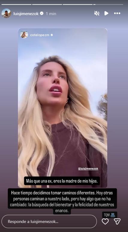 Luis Jiménez reacciona a video de Coté López | Instagram