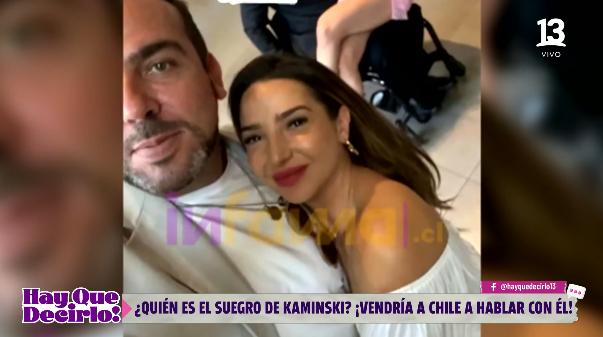 Quién es el suegro de Francisco Kaminski.