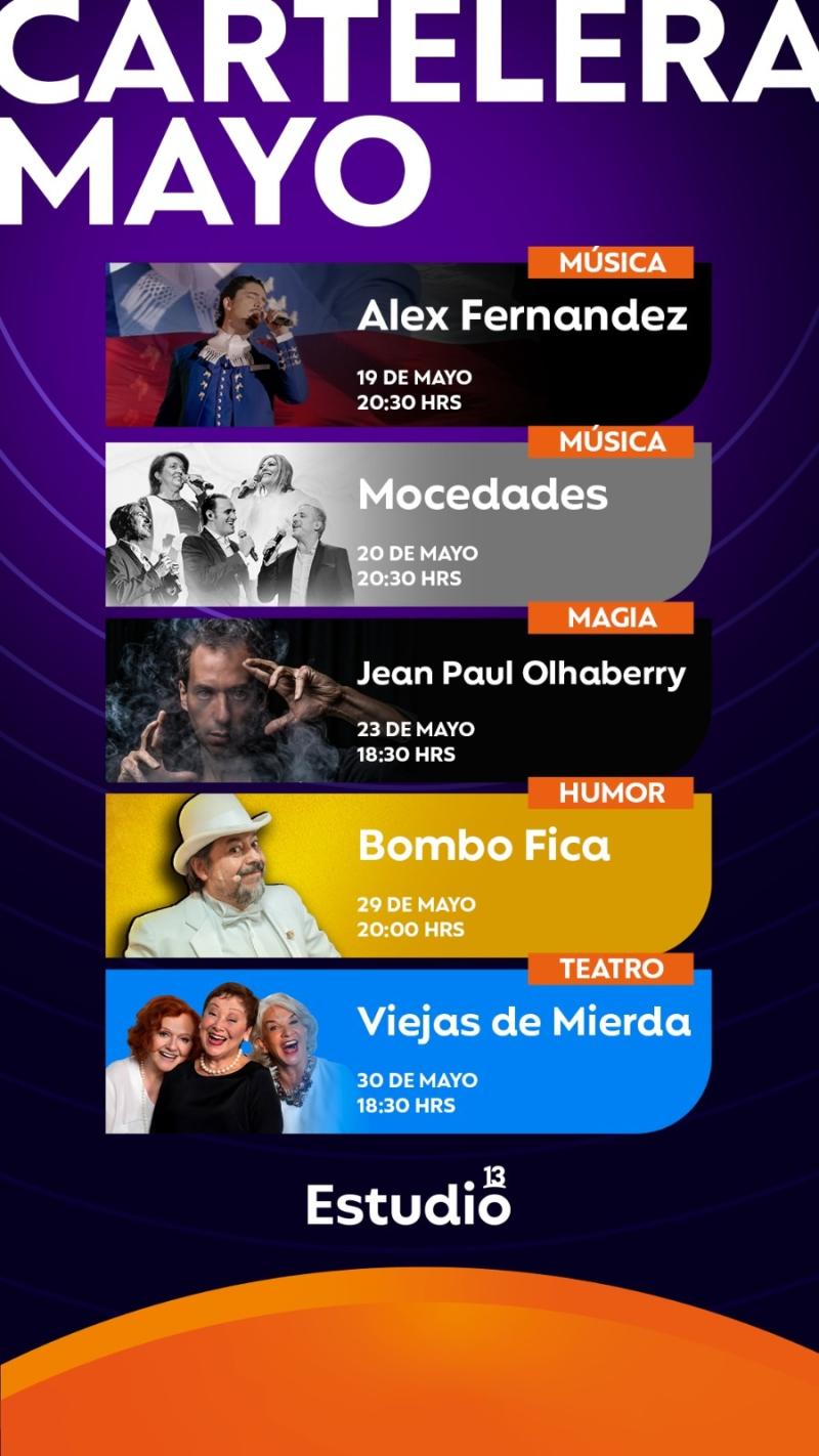 Cartelera Estudio 13