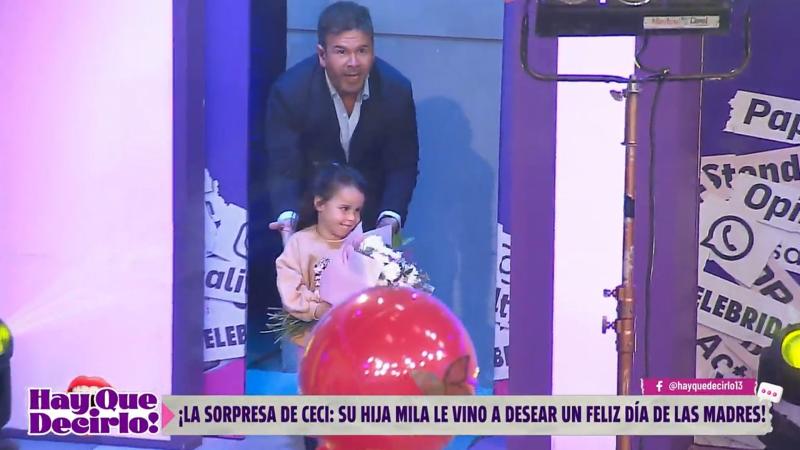 Cecilia Gutiérrez recibe linda sorpresa en la previa del Día de la Madre