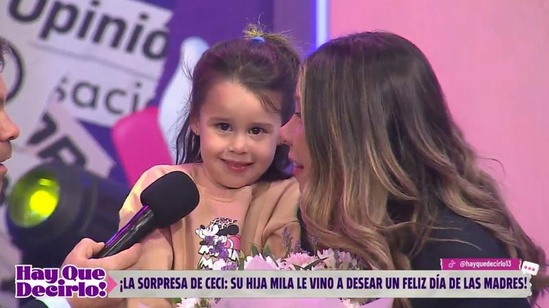 Cecilia Gutiérrez recibe linda sorpresa en la previa del Día de la Madre