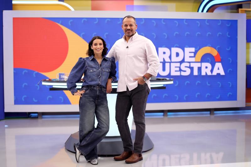 Alfonso Concha y Chantal Aguilar en La tarde es nuestra