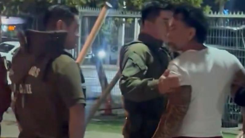 El polémico video de Chino Ríos
