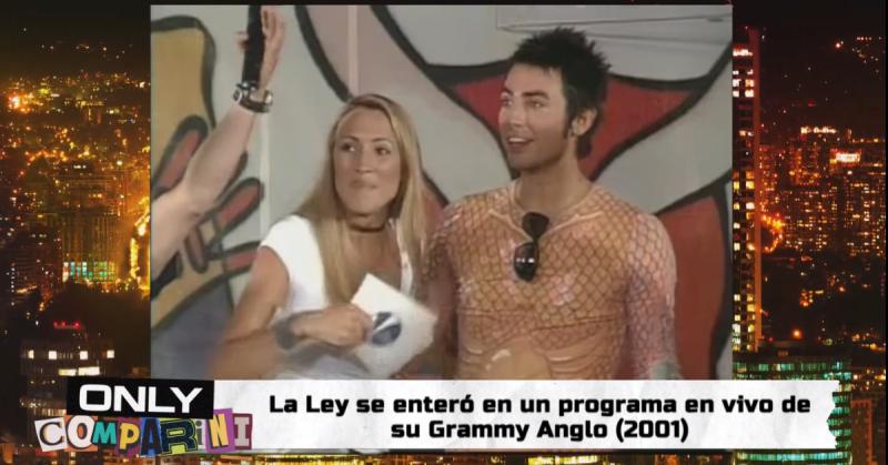 Beto Cuevas recordó cuando La Ley ganó un Grammy | Only Comparini (2026)