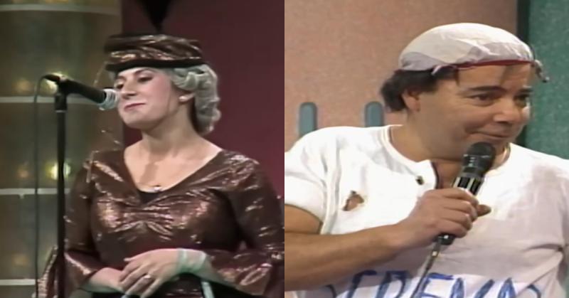 Natalia Cuevas y "Ronco" Retes fueron parte del programa Éxito