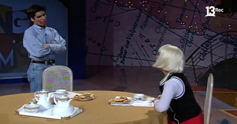 Juan José Gurruchaga participó en un concurso de Venga Conmigo (1996)