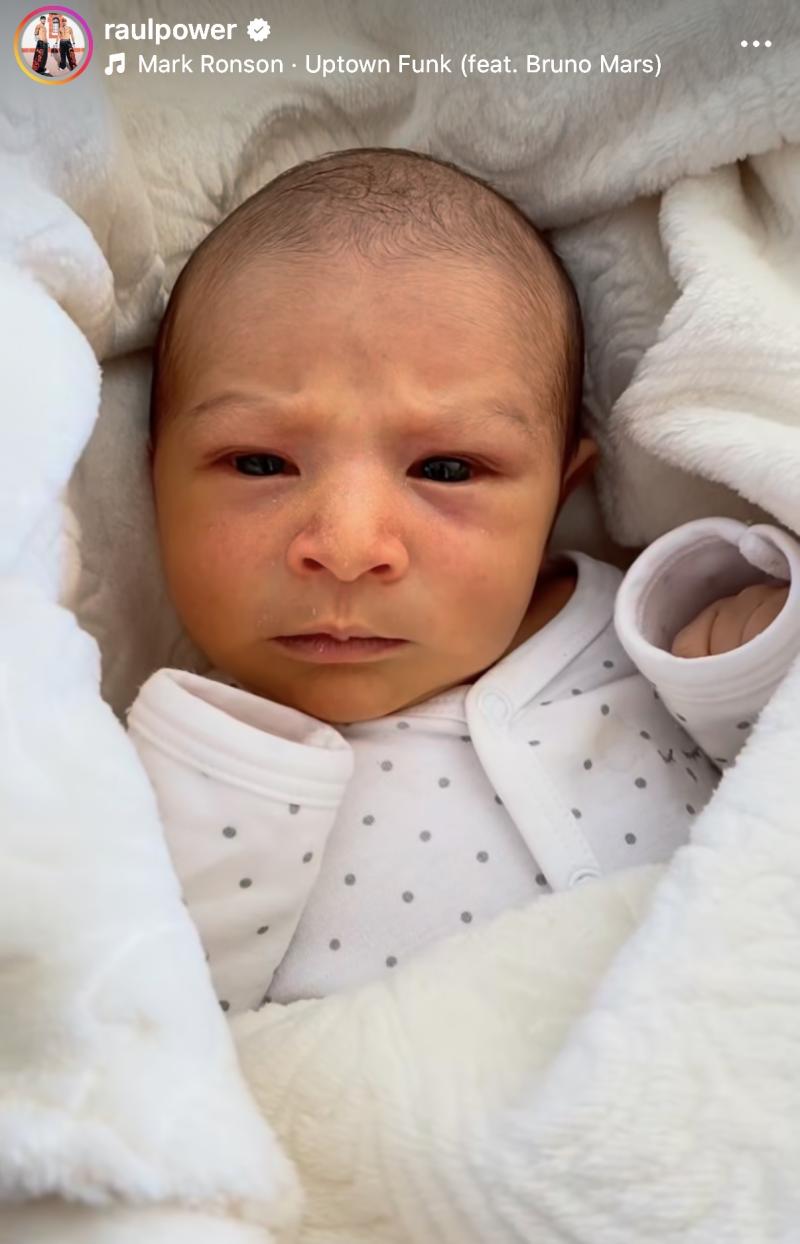 Hijo de Raúl Peralta - Instagram