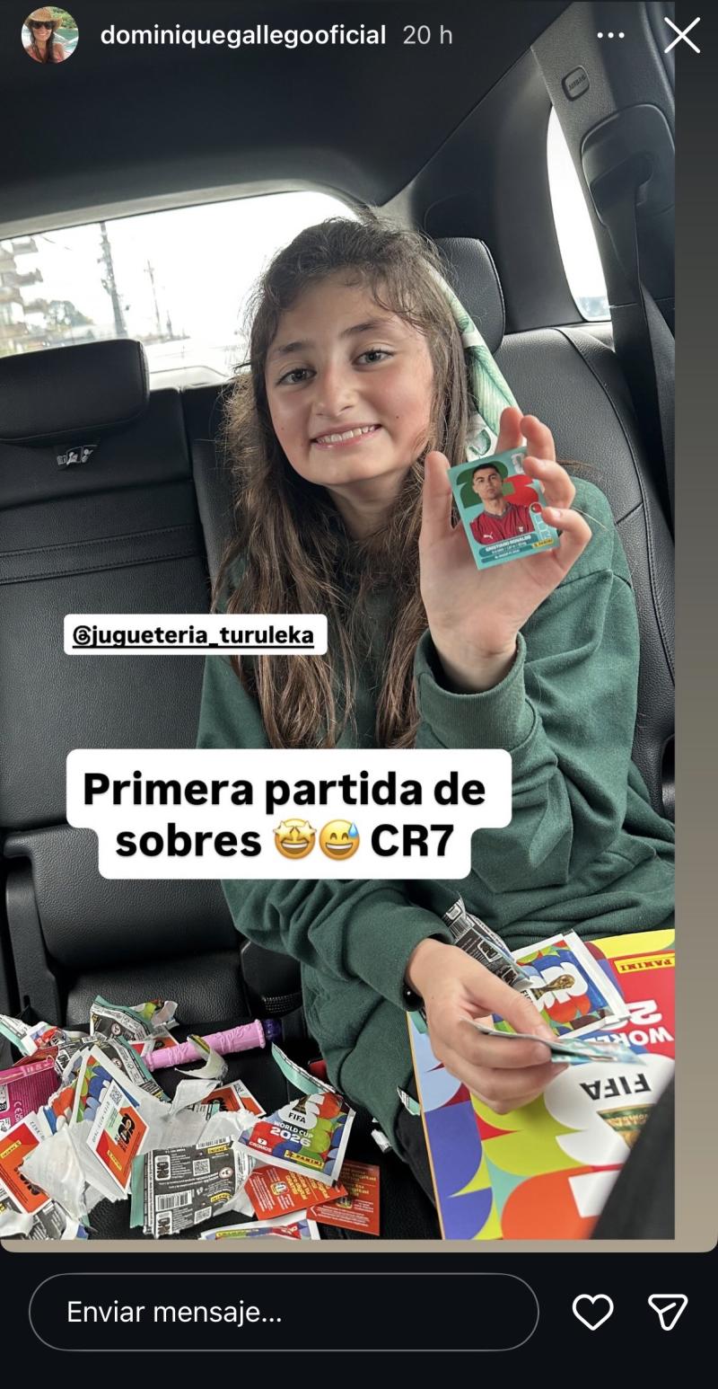 Hija mayor de Dominique Gallego y Rodrigo Wainraihgt - Instagram