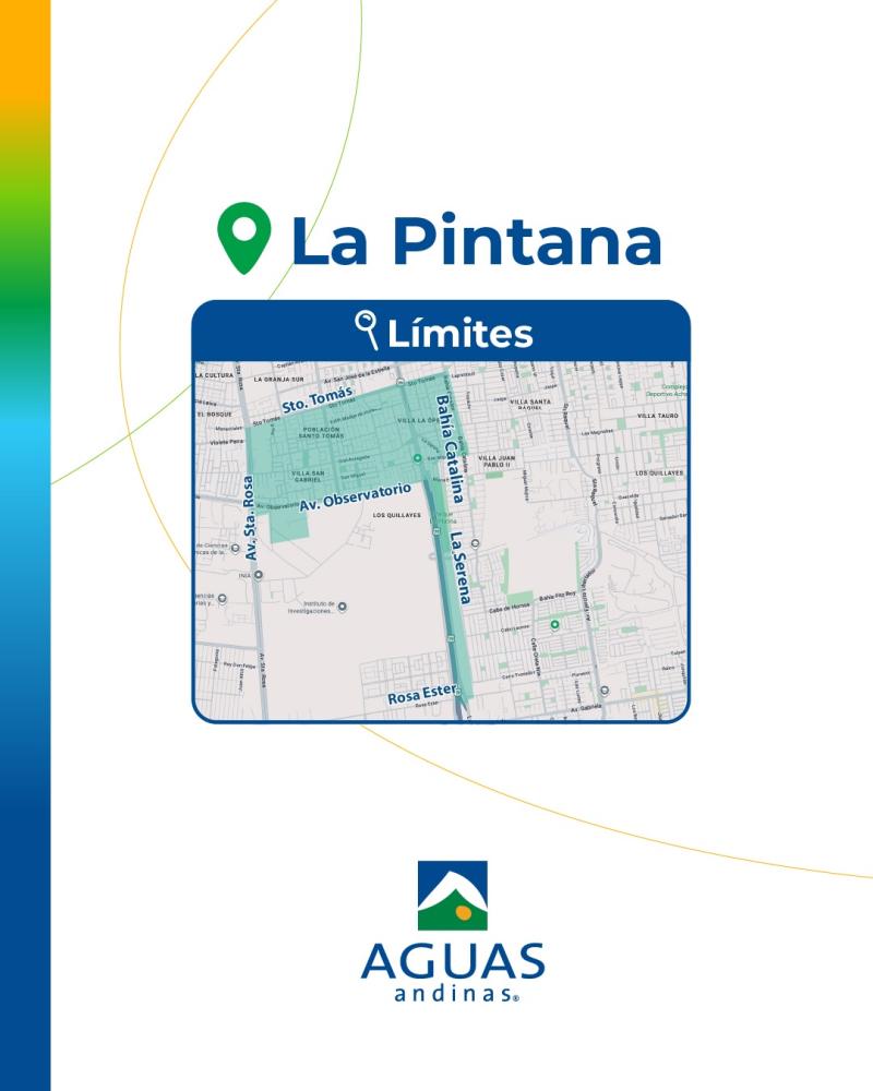Sector de La Pintana, comuna de la Región Metropolitana, afectado por el corte de agua masivo - Créditos: Aguas Andinas