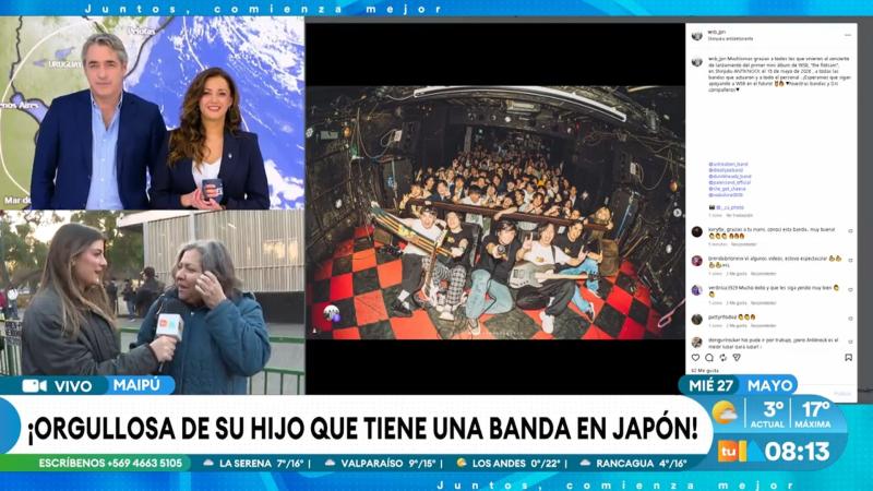 El emocionante contacto en Tu Día de madre y su hijo que vive en Japón