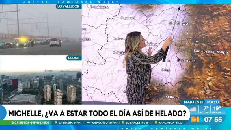 Michelle Adam en "Tu Día"