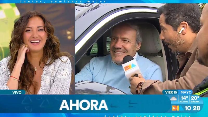 Priscilla Vargas hablando con Superman Vargas