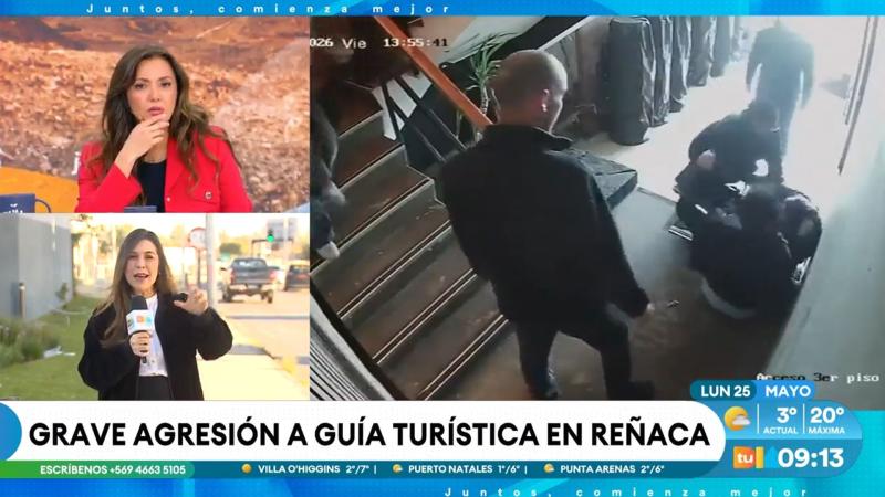 Brutal agresión en Reñaca