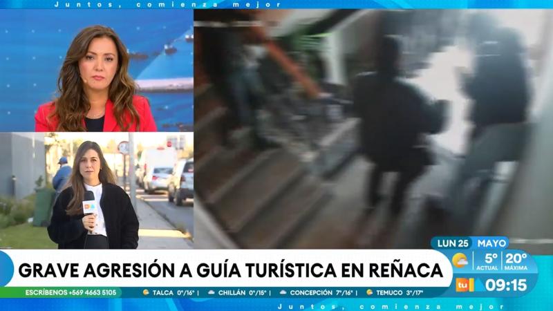 Brutal agresión en Reñaca