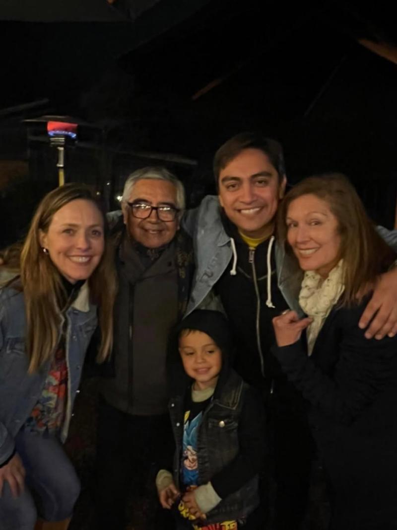 Sergio Freire y su madre | Instagram