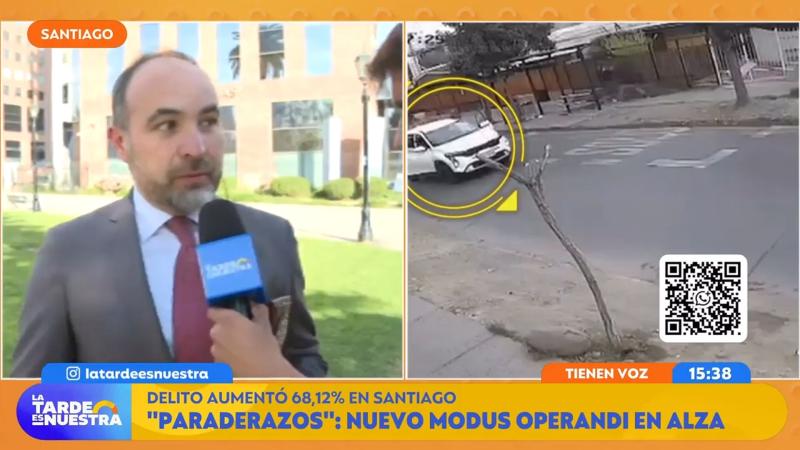 El subprefecto René Quintanilla habla sobre los "paraderazos" en la Región Metropolitana