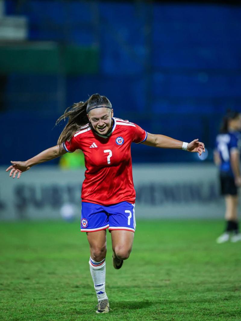 Antonella Martínez, de la selección de Chile Femenina Sub 17 / La Roja