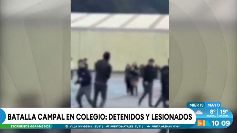 Batalla campal en colegio de Talcahuano