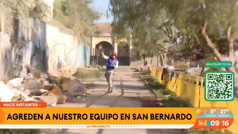 Equipo de "Tu Día" sufre agresión