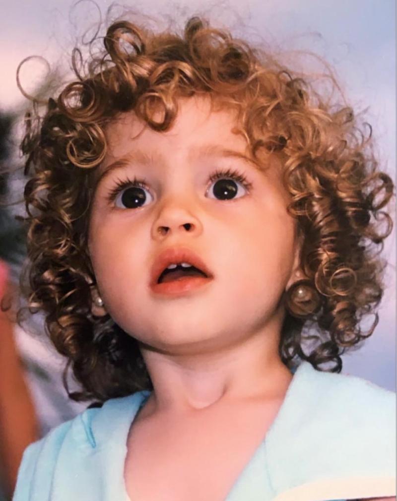 Florencia Araneda cuando niña - Instagram