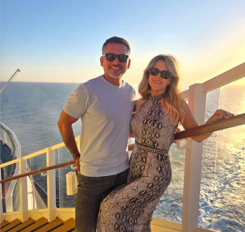 Michelle Adam y Marcelo Ortiz - Instagram