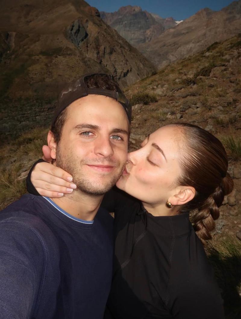Benjamín Numair y Florencia Araneda - Instagram