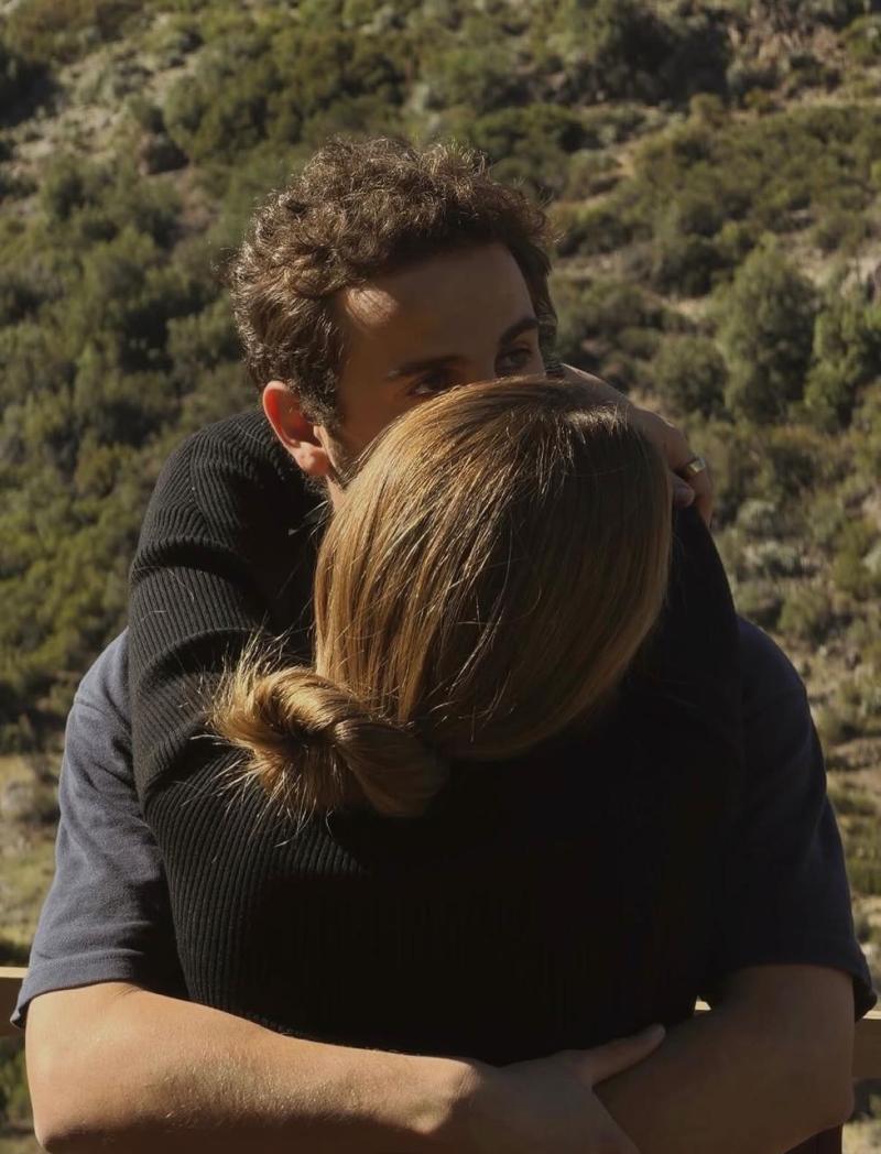 Florencia Araneda y Benjamín Numair - Instagram