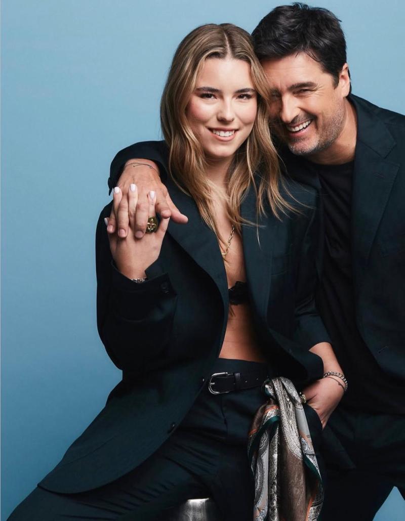 Jorge Zabaleta y su hija Milagros - Instagram