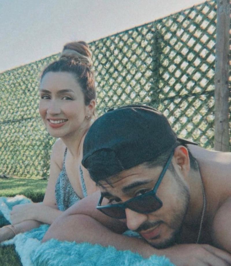 Araceli Díaz y su actual pareja - Instagram