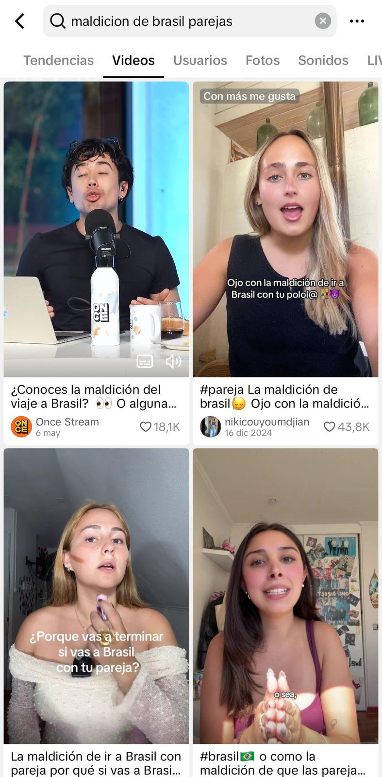 Teoría viral de la "maldición de Brasil" que nació en TikTok | TikTok