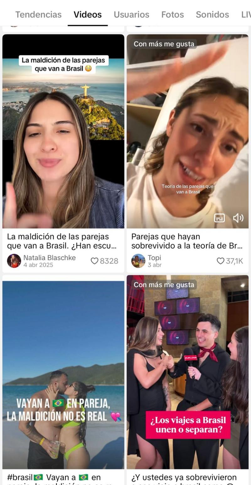 Teoría viral de la "maldición de Brasil" que nació en TikTok