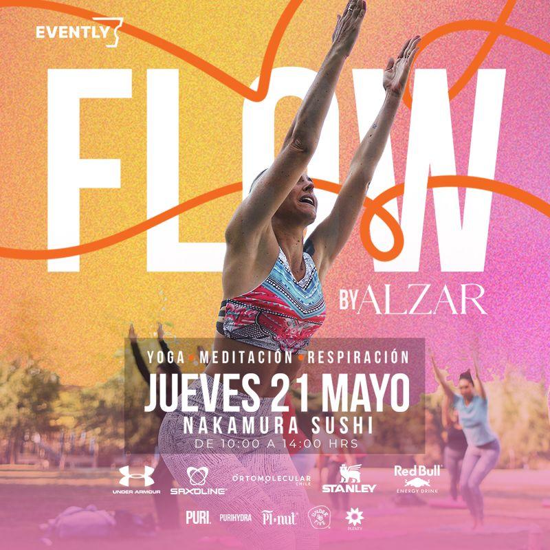 Afiche de evento FLOW BY ALZAR.