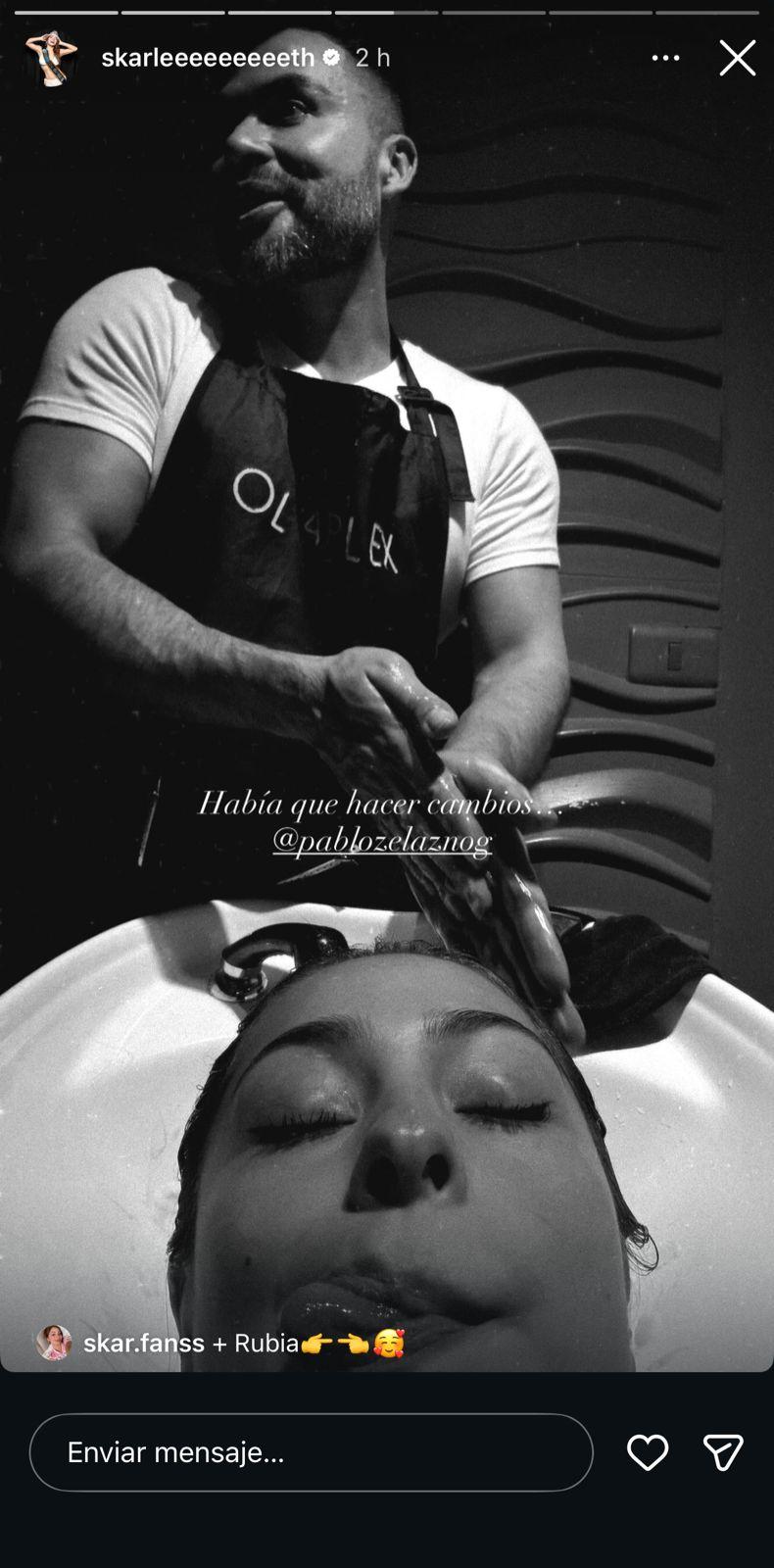 Skarleth Labra muestra en redes su cambio de look | Instagram