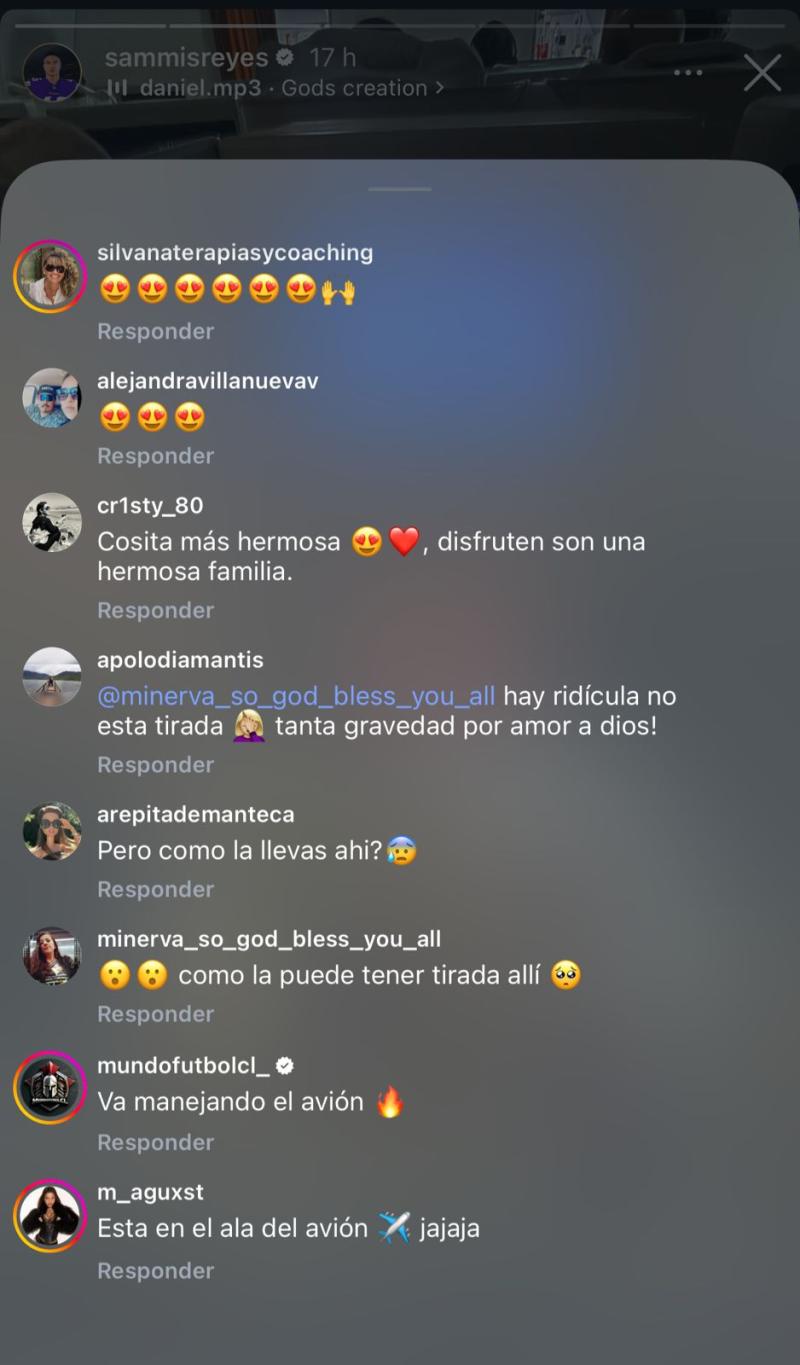 Comentarios en imagen de Sammis Reyes | Instagram
