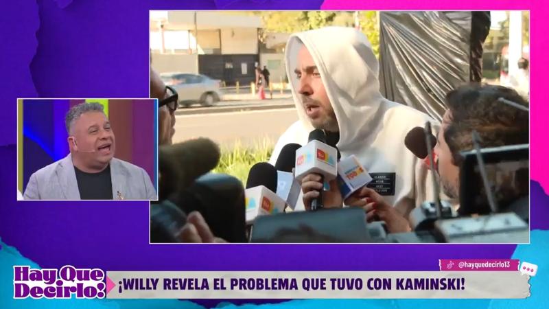 Willy Sabor se enoja con Francisco Kaminski y recuerda polémica del pasado