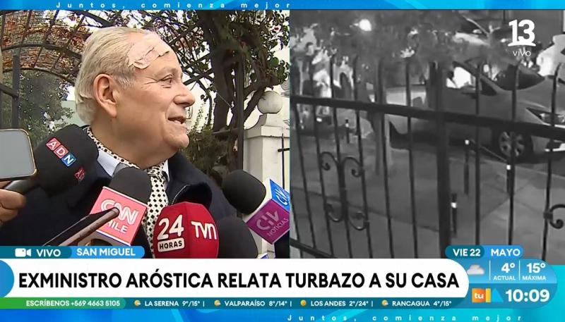 Iván Aróstica habló con la prensa