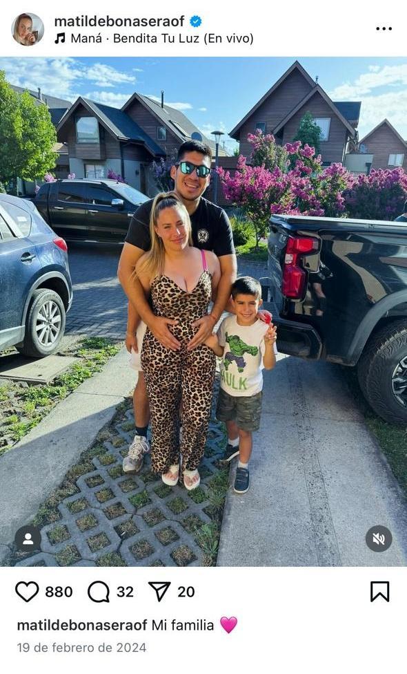 Así vive actualmente Matilde Bonasera lejos de las cámaras | Instagram