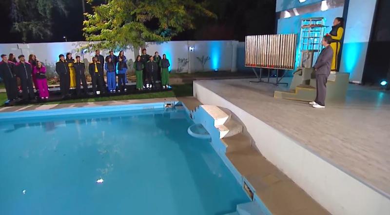 Ceremonia de "La bóveda" en "Vecinos al límite"