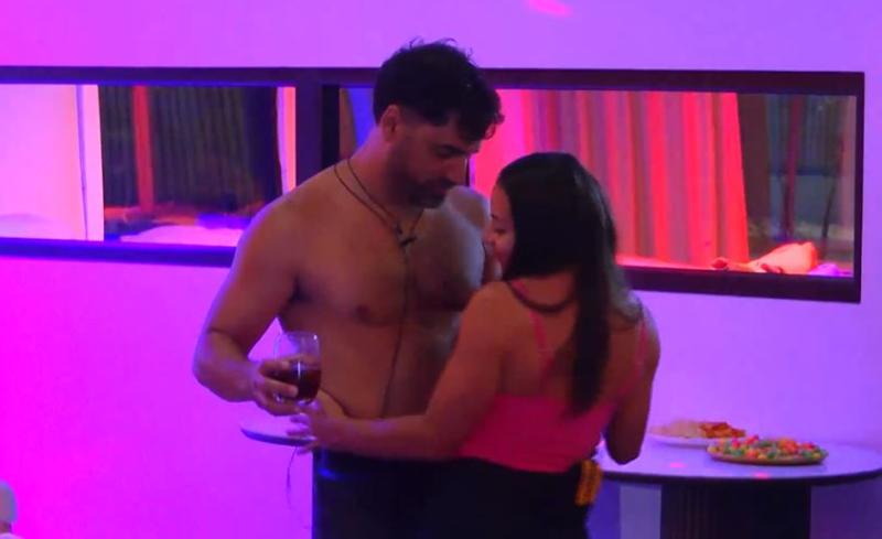 Felipe Contreras bailó con Paz Roldán
