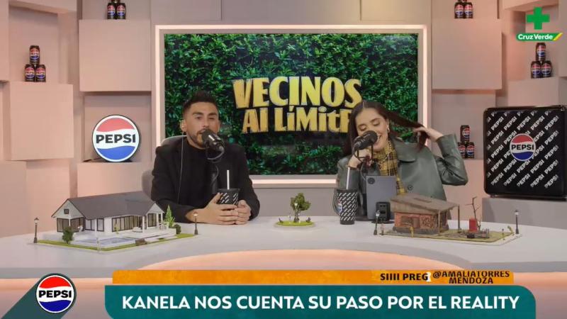 Kanela en el react de "Vecinos al límite"