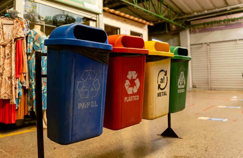 Puntos de reciclaje. Créditos: Pexels.