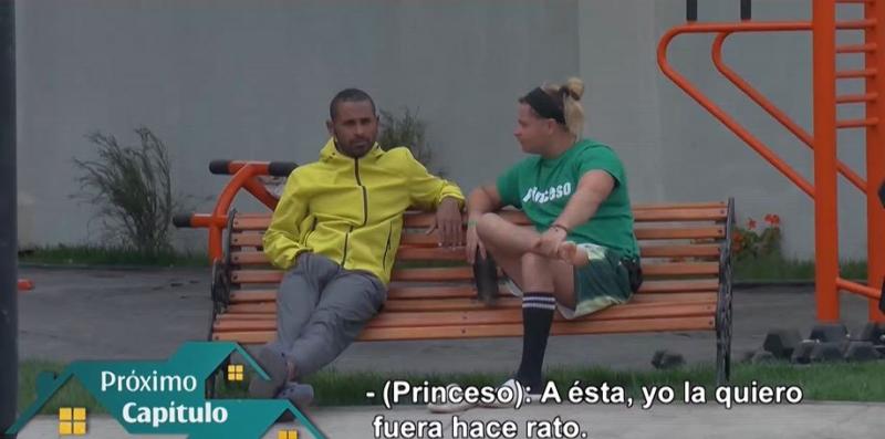 Princeso quiere a Flo afuera de "Vecinos al límite"