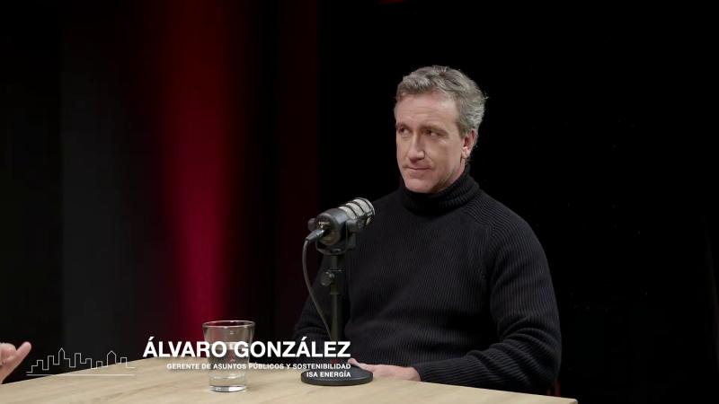 Álvaro González, Gerente de Asuntos Públicos y Sostenibilidad de ISA Energía Chile habla de Conexión Puma.. Créditos: 13C.