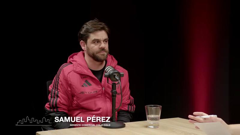 Samuel Pérez, Gerente Comercial de Colo-Colo habla de Conexión Puma. Créditos: 13C.