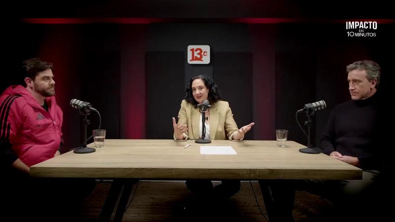 Samuel Pérez, Gerente Comercial de Colo-Colo, Daniela Yazigi y Álvaro González, Gerente de Asuntos Públicos y Sostenibilidad de ISA Energía Chile. Créditos: 13C.
