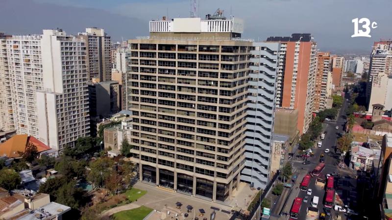 Vista aérea de edificio NIDO Lucía. Créditos: 13C