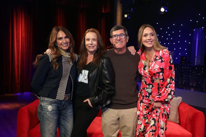 Yazmín Vásquez, Claudia Conserva, Marcelo Comparini y Maly Jorquiera.