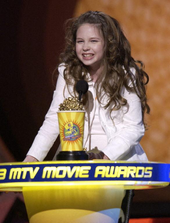 Daveigh Chase obtuvo un premio en los MTV Movie Awards de 2003 | AFP